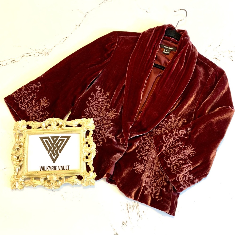 Rose Dream Jacket By: Karen Kane - Medium